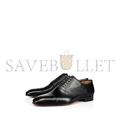CHRISTIAN LOUBOUTIN GREGGO LEATHER OXFORD SHOES 